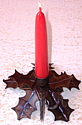Candle holder holy leaves